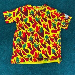 Adidas Nerd collab T-shirt wild camo